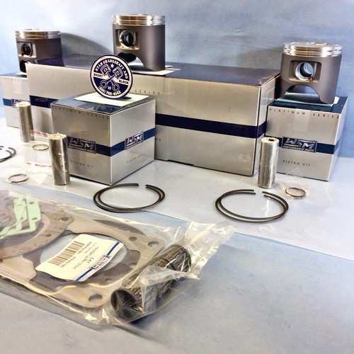 NEW 80.25mm OVER WSM PLATINUM TOP END KIT 2000-2004 KAWASAKI 1100 STX ULTRA 130 - Picture 11 of 11