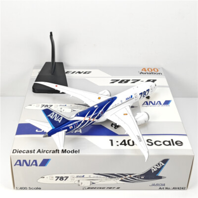 1:400 Aviation ANA BOEING B787-8 Passenger Airplane Diecast Plane