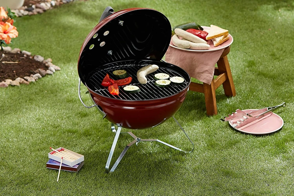 Weber portable charcoal grill deals
