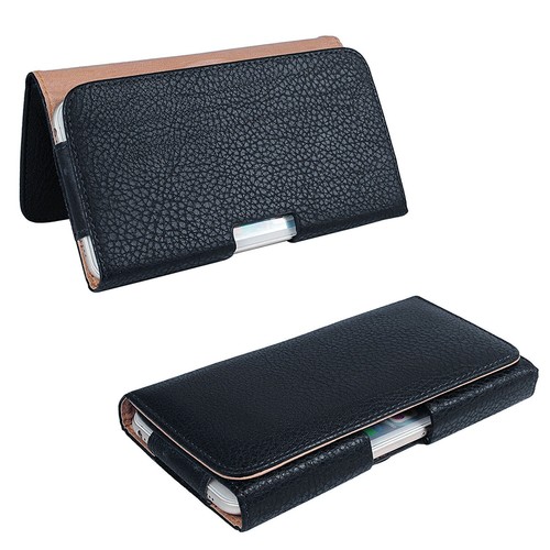 For Apple iPhone 6+/6s+/7+/8+ Leather Pouch Case Belt Clip Loop Holster Cover - Picture 22 of 44