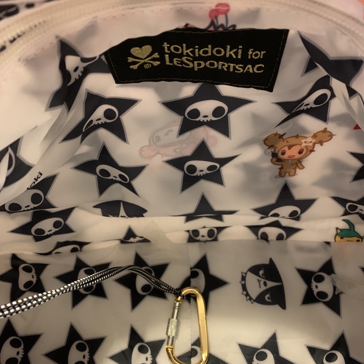 LeSportsac Tokidoki Shoulder Zucca Bianco White Beige From