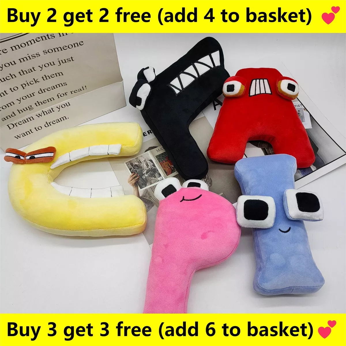 26 Letter Alphabet Lore Plush Toy Alphabet Lore But are Plush Toy