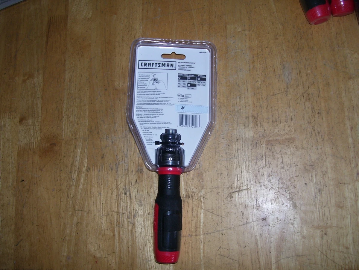 CRAFTSMAN 15 Piece Bi Material Handle Ratcheting 1 4