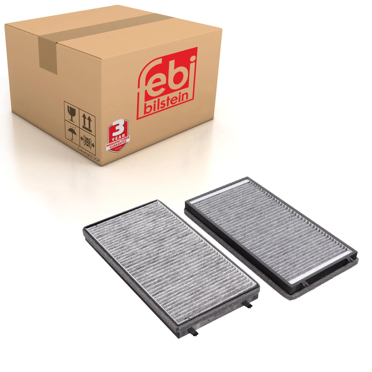Cabin Filter Set Fits BMW 730 d 730 i 730 Ld 730 Li 735 i