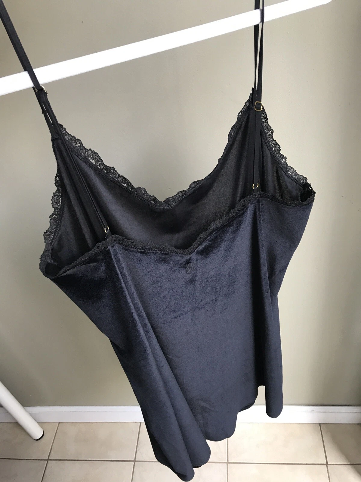UNDERCOVER Abito Victoria's Secret in velluto nero taglia:M