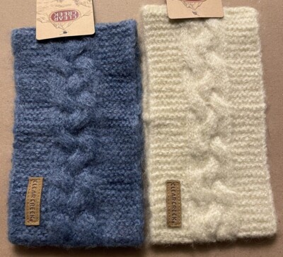 Clear Creek / Knit Head Band / 2 to a set  / Warm / Comfortable