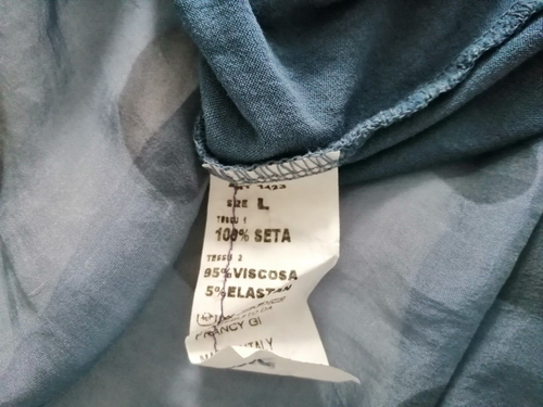 New 100% Lined Silk Dress/Long Top - Size 14 - Picture 6 of 9
