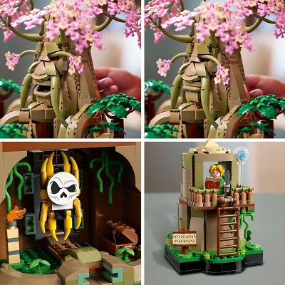 Lego 77092 Legend Of Zelda Great Deku Tree 2-in-1 Nintendo Build