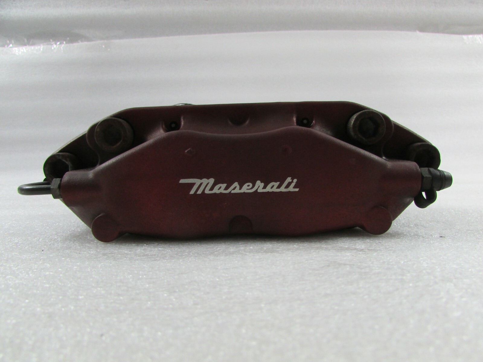 Maserati Granturismo, LH, Left Rear Brake Caliper, Ruby Red, Used, P/N 82102806