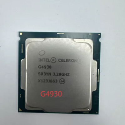 Used Intel G4930 3.2GHz LGA1151 CPU 2MB Cache SR3YN Budget Processor