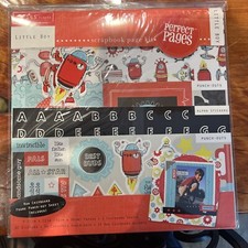 Perfect Pages Scrapbook Page Kit Little Boy