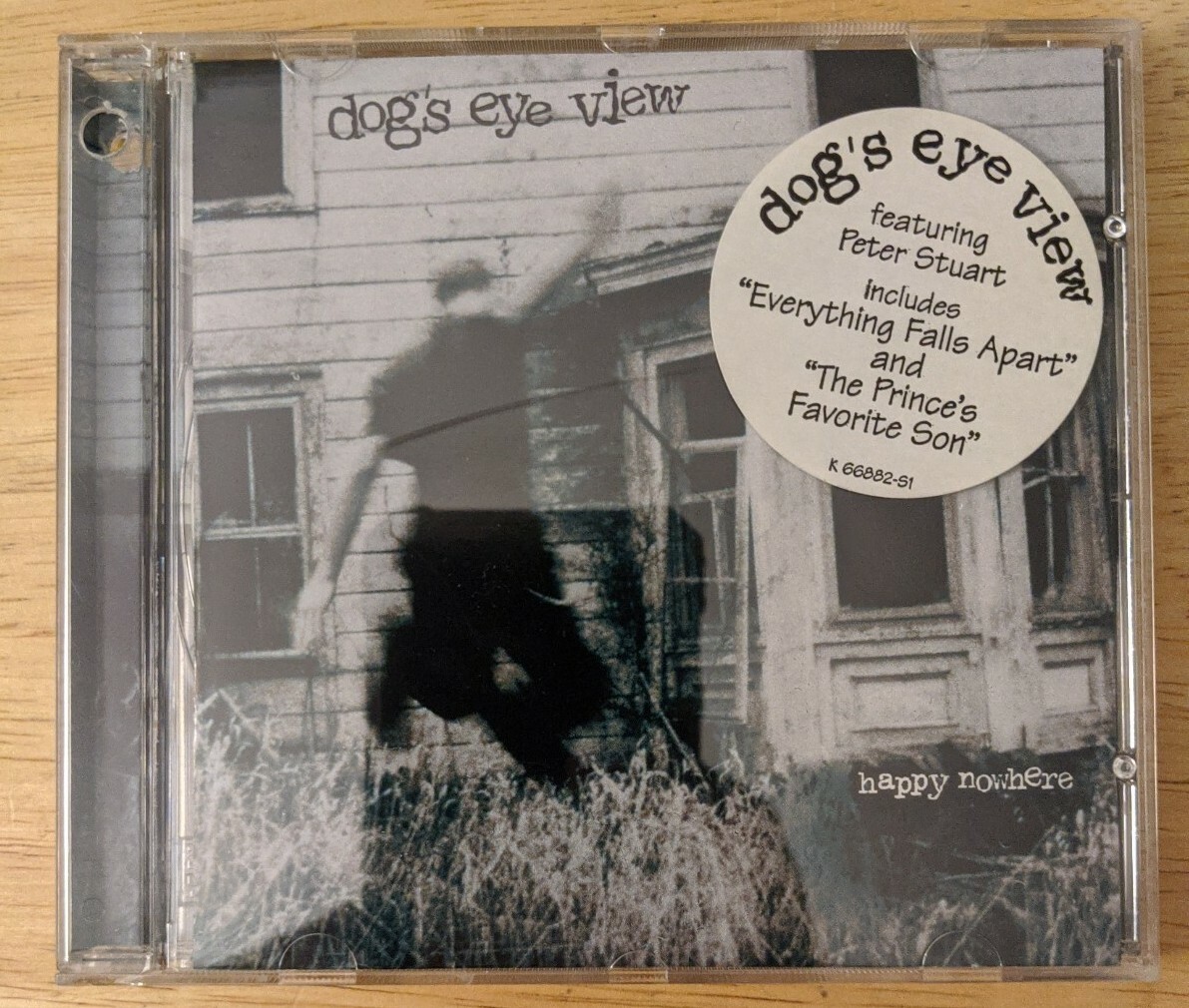 Happy Nowhere by Dog's Eye View (CD, Columbia (USA)) Drilled Jewel