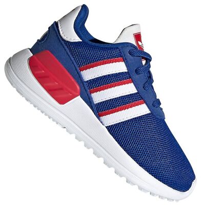 adidas Originals LA Trainer Lite EL Kinder Turnschuhe Kleinkinder Sneaker Blau