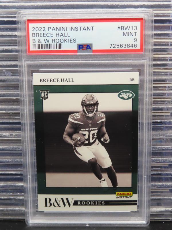 Breece Hall Panini Instant Black & White Rookies #BW13 Base
