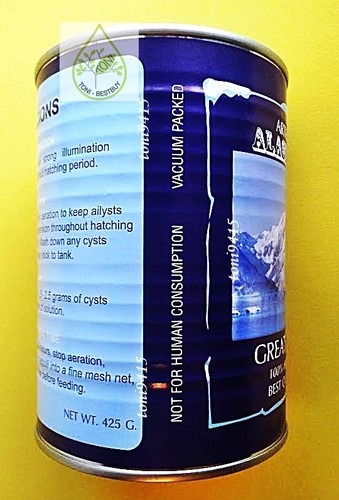 BEST FRESH Artemia Cysts Brine Shrimp Egg 425g. USA ALASKA Brand Great Salt Lake - Picture 5 of 8