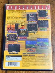 PLAY STATION 2  NAMCO MUSEUM-3 NEW GAMES PLUS SEVERAL OTHER NAMCO FAVORITES