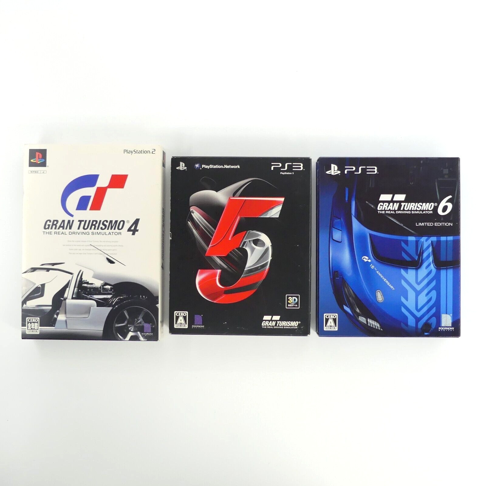 Gran Turismo 4 The Real Driving Simulator - Sony PlayStation 3 PS3 - Empty  Custom Replacement Case - Custom Game Case