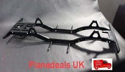  Alu Chassis für 1/10 SCX-10 und Land Rover D90 Rock Crawler m