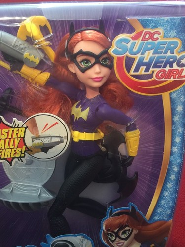 DC Comics Super Hero Girls Batgirl 12" Action Figure Doll Blaster Action NEW MIB - Picture 2 of 4