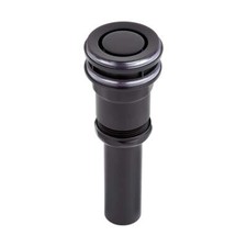 Signature Hardware 446075 1-1/4" Pop-Up Drain Assembly, Matte Black