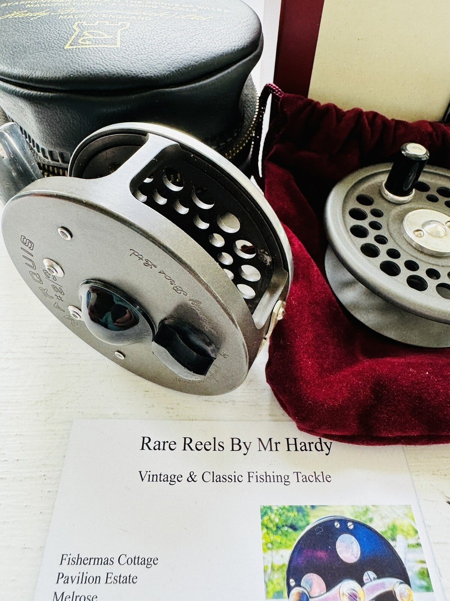 Rare Vintage Hardy Marquis Number 2/3 Fly Reel & Spool with Rare Vintage Hardy Marquis Number 2/3 Fly Reel & Spool with