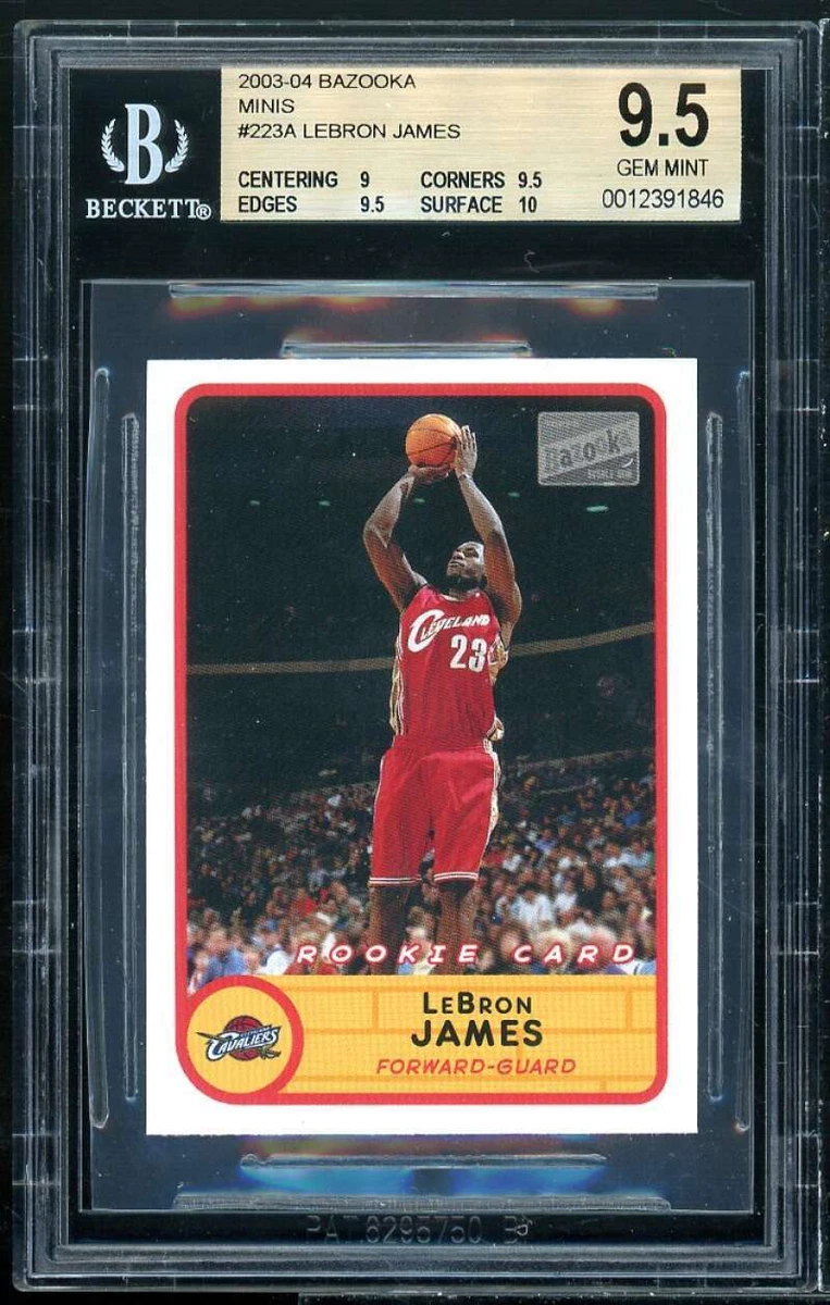 2003-04 Bazooka - LeBron James #223 for sale | eBay