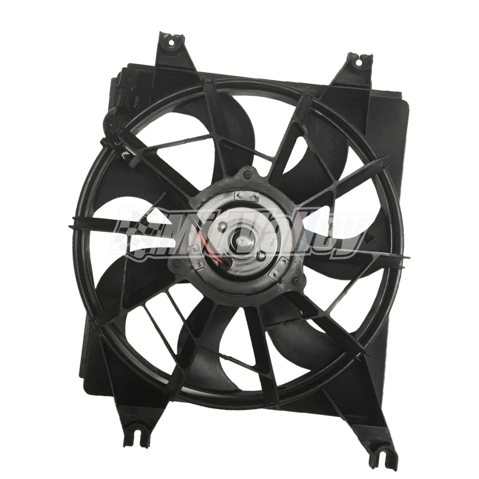 Conjunto de ventilador de refrigeración del radiador para Hyundai Accent 1,5 L 1995 1996 1997 1998 1999 Foto 2 de 4