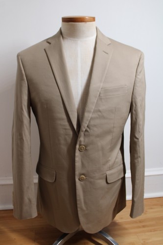 Jos A Bank 1905 40R Khaki Tan Slim Fit 