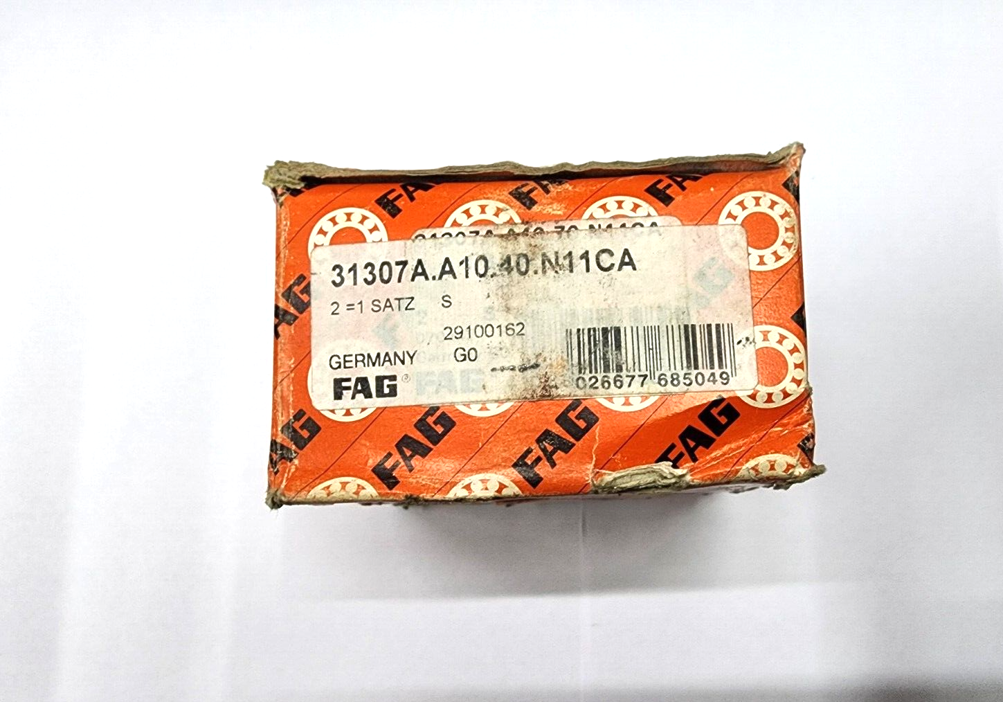 FAG Germany 31307A Tapered Roller Bearing Complete New Set 31307 A.A10.40.N11CA  