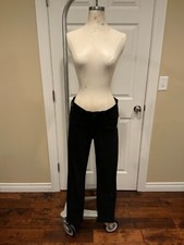 McGuire "Newton Skinny" Black Vegan Suede Jeans, Size 32