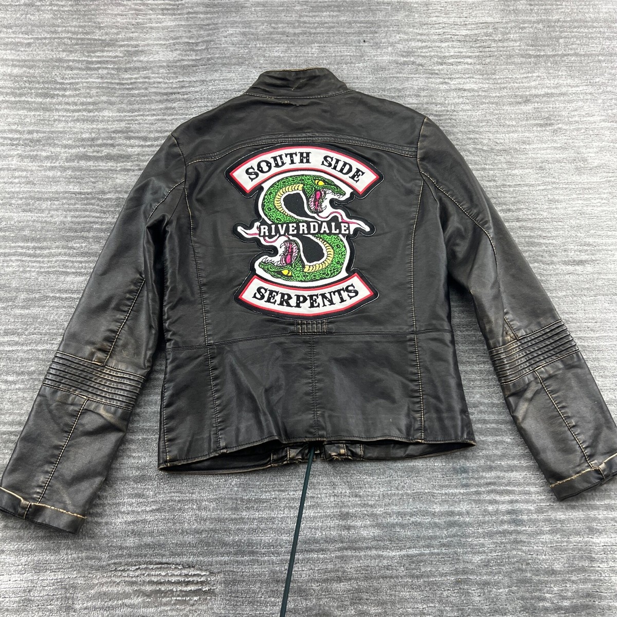 Big Chill Vintage Jacket Sz S Womens Riverdale South Side Serpents