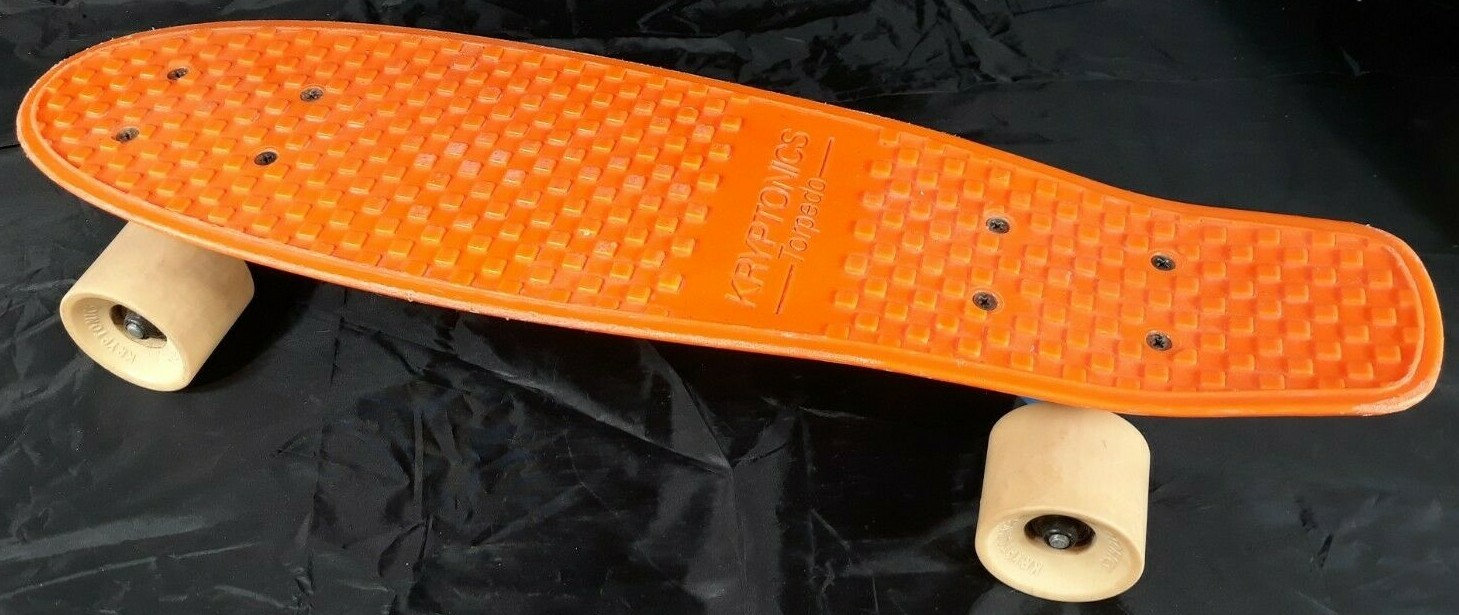 Vintage Style 1965 Kryptonics Torpedo Board 22" Skateboard With