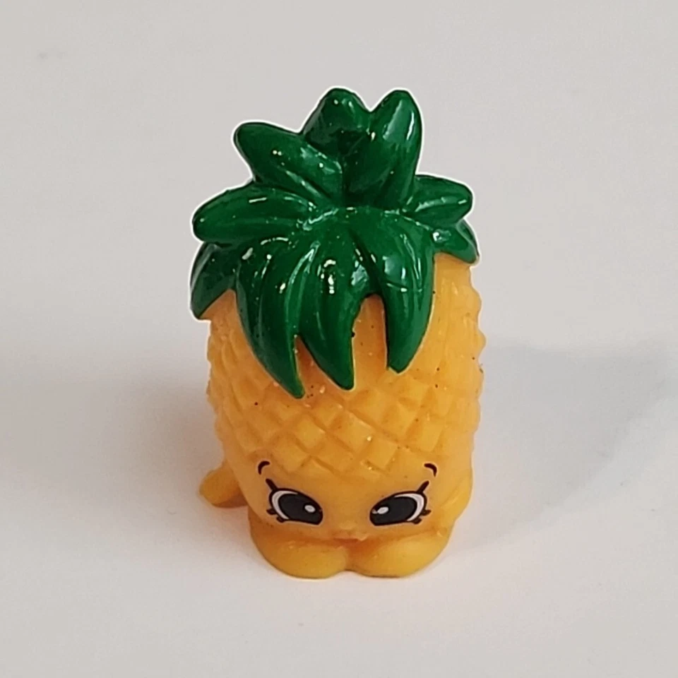 Shopkins Pia Piña Amarilla Coleccionable Figura Juguete Temporada 6 Jugoso Batido Foto 2 de 4