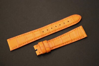 Chopard Armband - Krokodil Orange - 17mm x 14mm