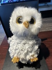 Ty Beanie Boos Owlette Owl 6" Plush Stuffed Animal 2017 Ty Silk Toy with Tags