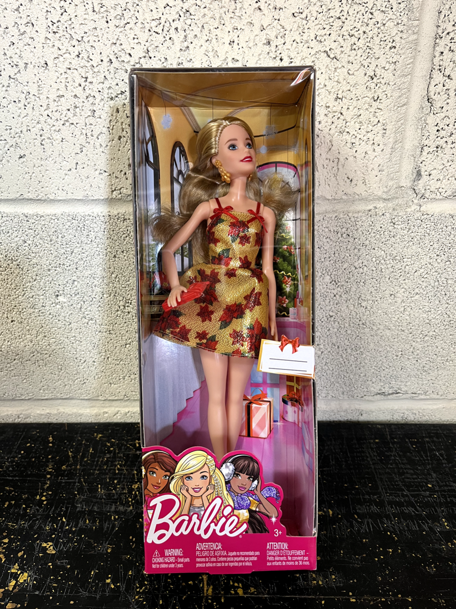 Holiday Barbie 2018 Blonde Barbie Holiday Look 2018 Poinsettia