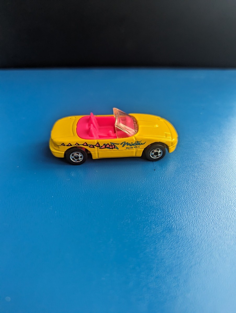1990 Hot Wheels - Yellow Mazda MX-5 Miata Vintage Nice Car | eBay