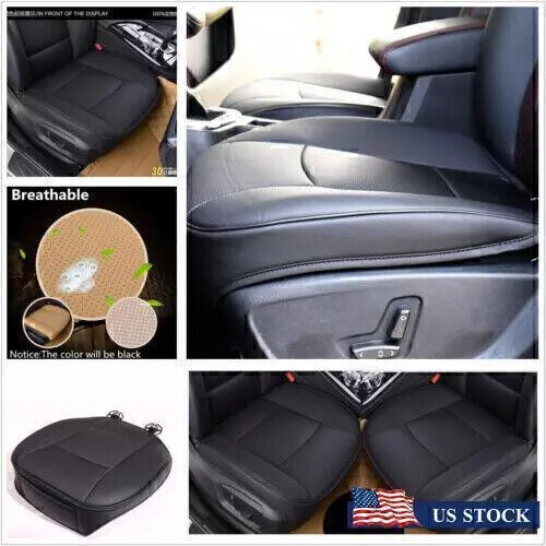 Driver Bottom Perforated Leather Seat Cover Black For 2008-2013 Infiniti G37 US - Picture 8 of 21