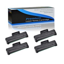 4PK MLT-D104S 104S Toner Cartridge for Samsung ML-1860 ML-1865 ML-1865W Printer