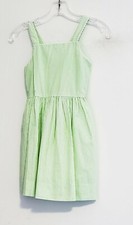 Polo Ralph Lauren Toddler Girls Cotton Seersucker Dress Green Multi Sz 2/2T-NWT