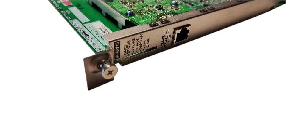 Panasonic KX-TDA0490 16-Channel IP Gateway Card (IP-GW16) KXTDA0490 - Image 3 of 3