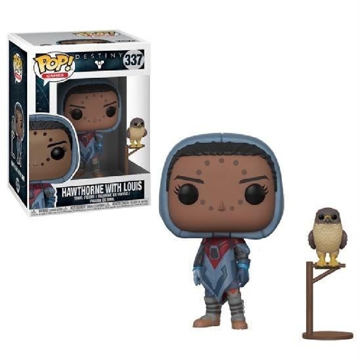 Funko Figurine Pop! Hawthorne Avec Hawk - Destiny