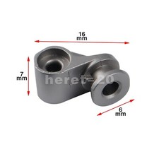 For Bose-QuietComfort QC35 I II Metal Hinge Swivel Right Replacement Part Sliver