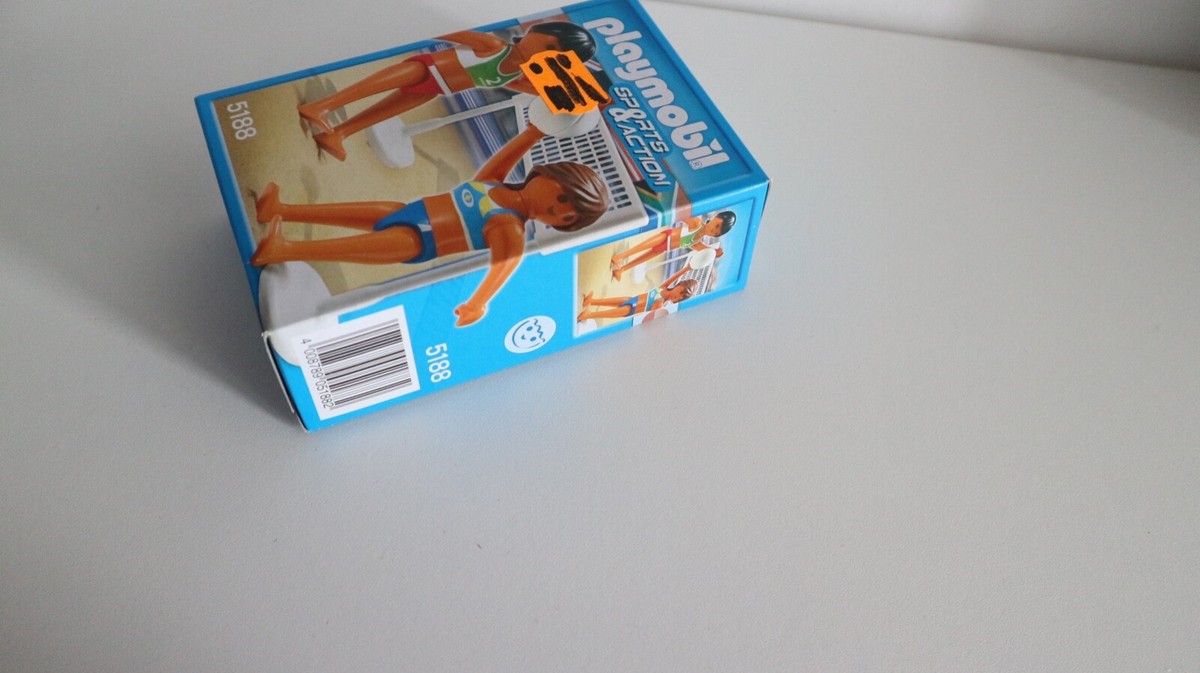 廃盤 playmobil サッカー 3688 絶版貴重 playmobil 5188 setnr. sports & action figures series volley