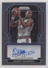 2021-22 Panini Prizm Signatures Danny Manning #SG-DMG Auto 0s5s
