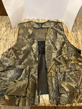 Remington Hunting Vest Mens M/LRealtree Hardwoods Camo Shooting Turkey Bird Deer