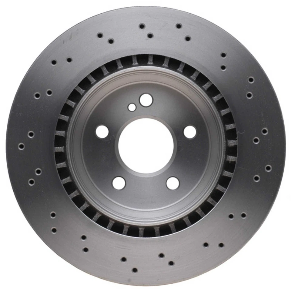 Rotor de freno trasero para Mercedes SL55 AMG 2003-2008 2004 2005 2006 2007 Raybestos Foto 2 de 3