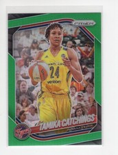 2025 Panini Prizm WNBA Tamika Catchings #60 GREEN PRIZM