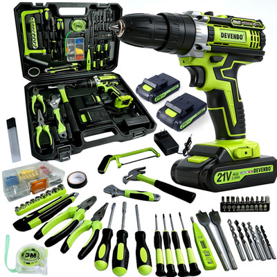 20VCordless Impact Drill Kit 20 Plus 3 Torque Settings 40 Nm Max Torque 2 batt
