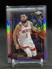2025-26 Topps Chrome Fred VanVleet #66  Refractor Houston Rockets
